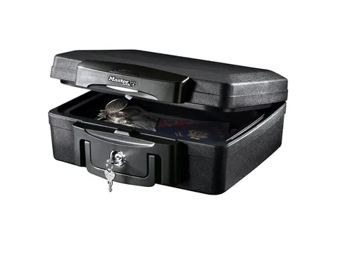 Veiligheidskist MasterLock brandvrij en waterdicht formaat S zwart