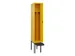 locker met bank,voor scheiding van kleding,HxBxD 2120x300x815mm,1vak