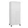 Z-garderobekast,HxBxD 1950x800x500mm,vak B 200/400mm,cil.-slot,voeten