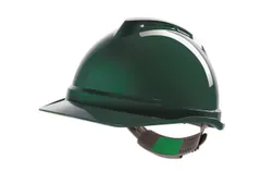 MSA V-Gard 500 veiligheidshelm, ABS, groen, per stuk, geventileerd