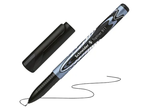 Fineliner Schneider Topliner 911 Zwart 0.4mm