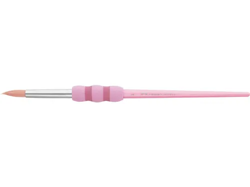 Penselenset Faber-Castell soft touch, 4 stuks pastel kleuren
