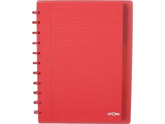 Cahier spirale A4+ 60 feuilles Ligné Couverture PP Assorti 6 intercal