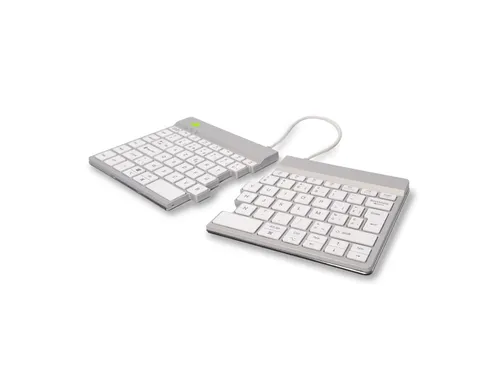 Split Break V2 ergonomisch toetsenbord Azerty BE Wit draadloos