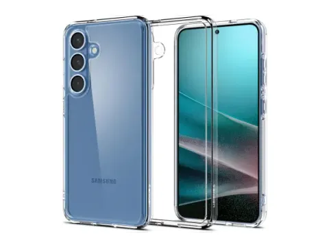 Spigen Ultra Hybrid Samsung Galaxy S25 Hoesje Back Cover Transparant