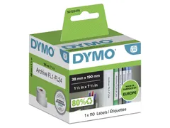 Etiket Dymo 99018 Labelprint Ordner Smal 38x190mm S0722470