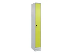 locker,HxBxD 1950x250x500mm,1vak,vak B 250mm,draaigrendel,sokkel