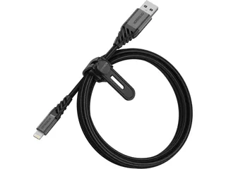 OtterBox Premium Datatransferkabel Lightning naar USB-A 1m zwart - 2