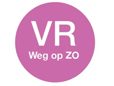 Daymark Label Dagetiket afwasbaar 'Vr weg op Zo', rol 500 Stuks