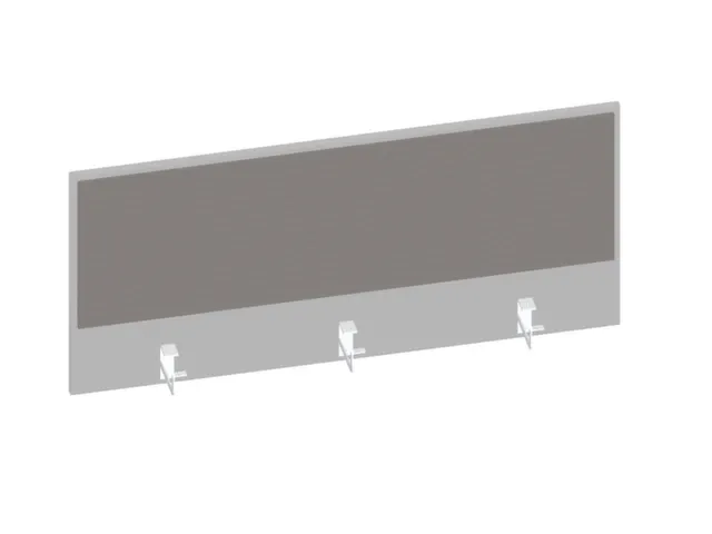 baliepaneel bureau aanbouw achter MP-lichtgrijs BN8078-grijs 1200mm