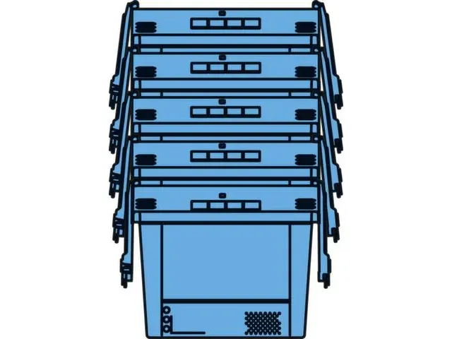 OUTLET Herbruikbare Stapelbak Pp 170x310x200mm 5l Stapel-/Nest-/Verzeg