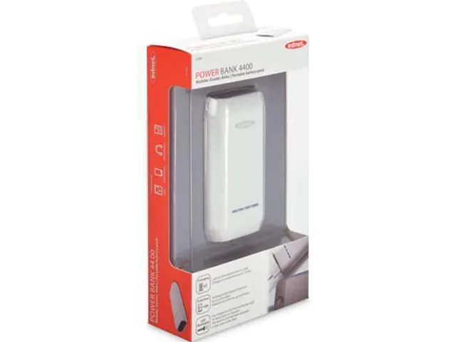 Ednet Powerbank 4.400 mAh Wit