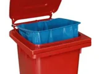 OUTLET zakhouder v. Afvalton 80l staal verzinkt - 3