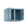 opzetkast,v. locker voor scheiding van kleding,2vak.,vak B 300mm