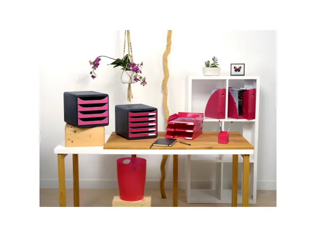 MAG-CUBE Tijdschriftenhdr framboos