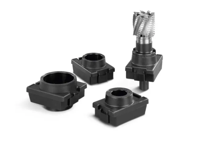 Rangement outils CNC ISO 45/Morse 5 HxlxP 60x75x115mm ABS noir