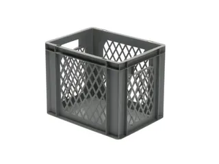 Euronorm-Stapelbak 29l H X L X B 320x400x300mm Grijs - 1