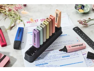 Markeerstift STABILO Boss Wildflower NatureColors 10 stuks assorti - 11