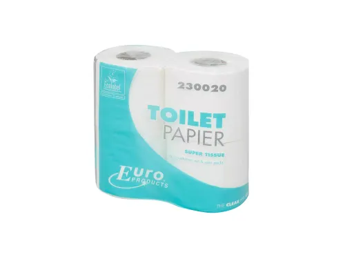 Toiletpapier 230020 Euro tissue 100% cellulose 2-laags 48 Rol