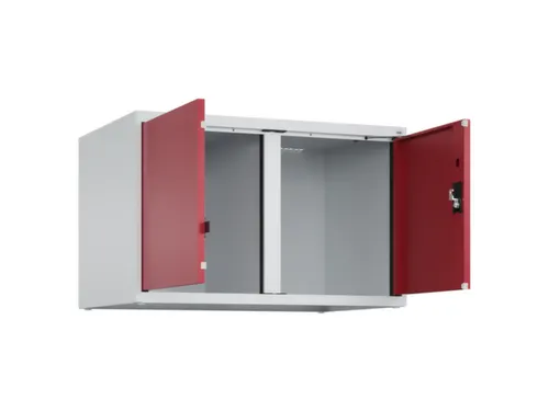 opzetkast,v. locker voor scheiding van kleding,2vak.,vak B 400mm