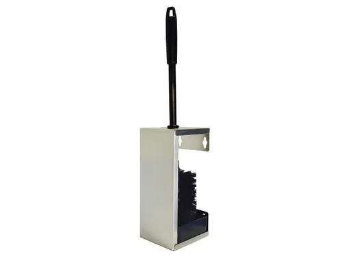 Toiletborstelset Quartzline rvs zilver P3400226