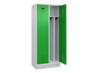 locker voor scheiding van kleding,HxBxD 1950x800x500mm,2vak - 1