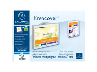 Exacompta Elastobox met Handvat Kreacover - 17