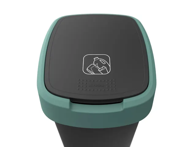 Afvalbak Twist 50 Liter Mistletoe Groen