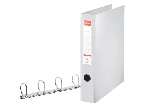 Ringband Esselte Standaard maxi 30% gerecycled PP folie wit
