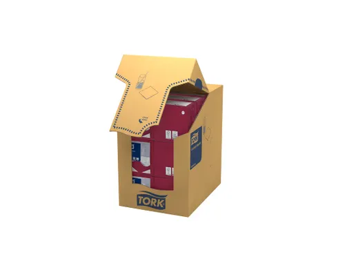 Tork 477824 Cocktailservet Advanced Bordeaux 24x24cm