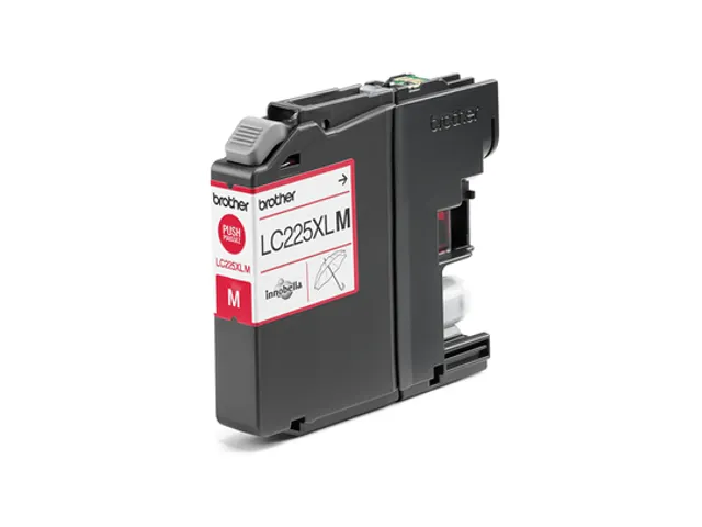 Brother LC225XLM, Hoog (XL) rendement, Magenta, 1 stuk(s), 1200 pagina