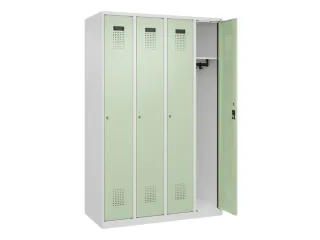 locker,HxBxD 1850x1200x500mm,4vak,vak B 300mm,cil.-slot - 2