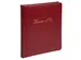 Gastenboek Alpille 2 6x22cm 140bl rood