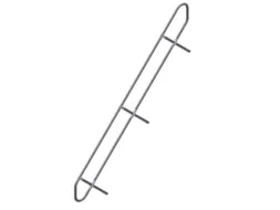 Leuning,V. Bordestrap,60° Helling,V. 7Treden