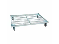 laadbord,draagverm. 500kg,LxB 800x1600mm,staal verz.,elastiek-banden