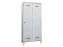 locker,HxBxD 1850x800x500mm,2vak,vak B 400mm,RAL7035,front RAL7016