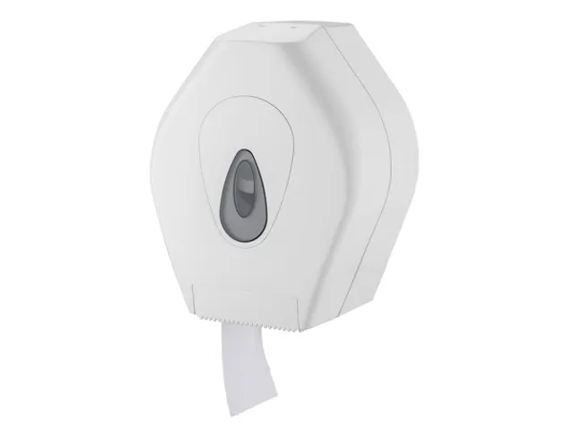 Toiletpapier Dispenser Wit Voor Midi Jumborol Toiletpapier