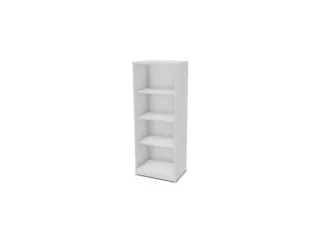 kantoorstelling,HxBxD 1545x600x445mm,Bl-wit - 2