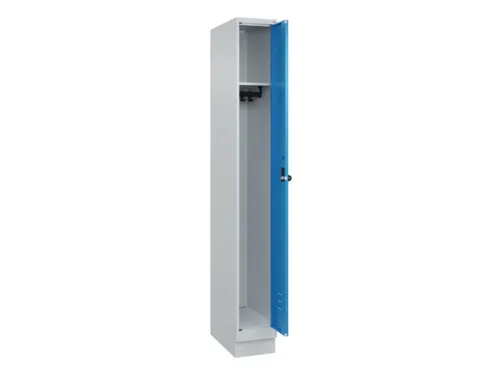 locker,HxBxD 1950x250x500mm,1vak,vak B 250mm,draaigrendel,sokkel