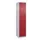 dubbeldekse locker,HxBxD 1850x400x500mm,1x2vak.,vak B 400mm