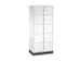 armoire multicases grand volume,HxlxP 1950x820x500mm,2x5compartiments