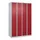 locker voor scheiding van kleding,HxBxD 1850x1200x500mm,4vak
