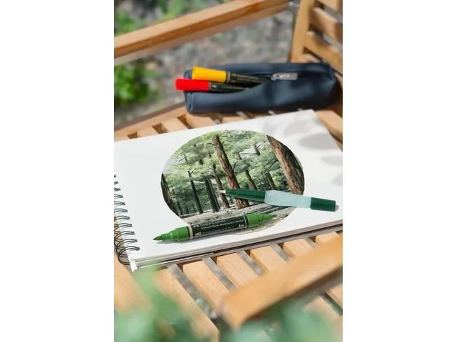 Aquarel marker Faber-Castell Albrecht Dürer 264 donker phthalogroen