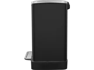 Pedaalemmer E-Cube 20 liter Zwart Mat RVS - 2