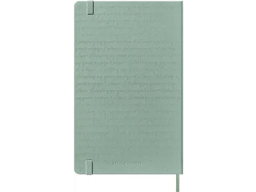 Agenda 2027 Moleskine 12M Weekly 7dag/1pagina large hc sage green