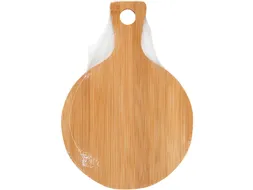 Snijplank Creativ Company rond Ø 17cm, lengte 24cm bamboe