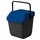 Easymax Afvalbak 35 Liter Grijs Blauw