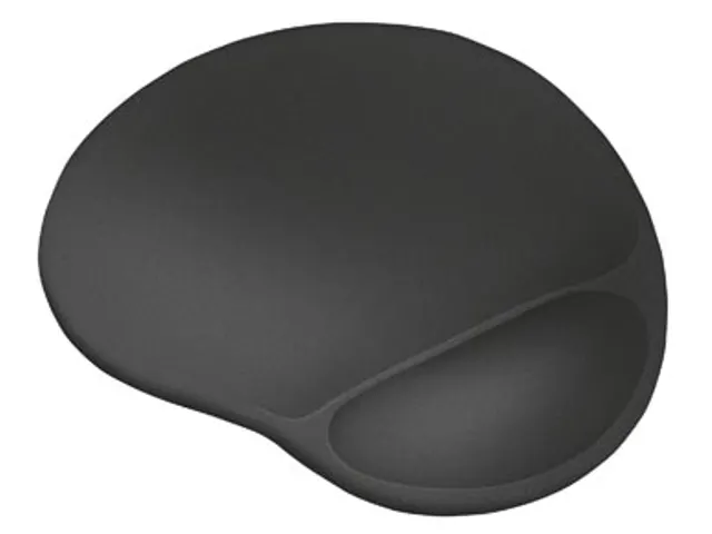 BigFoot XL muismat met gel polssteun, zwart