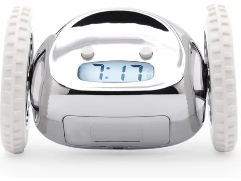 Wekker Clocky chrome