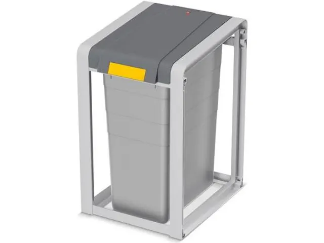 Afvalverzamelaar Uitbreiding 35 Liter 570X350X415Mm Grijs